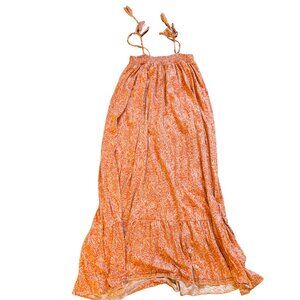 Downeast sundress with tassel ties size small